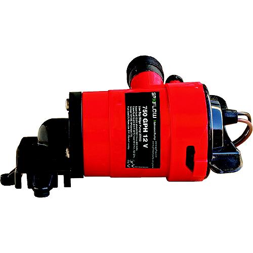 750 GPH Low Boy Bilge Pump, 12V