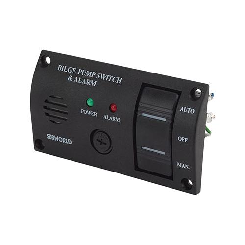 Seadog Bilge Water Alarm Panel W/Pump Switch